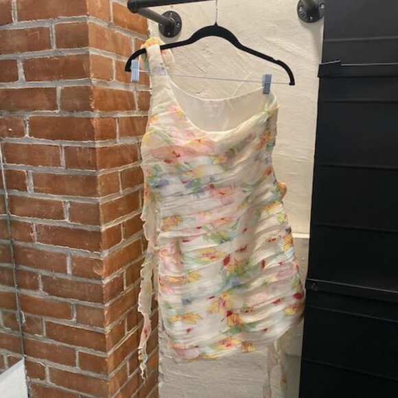 Abby One Shoulder Mini Dress - Picture 3 of 13